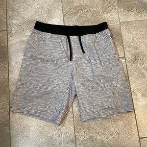 Workout shorts with liner